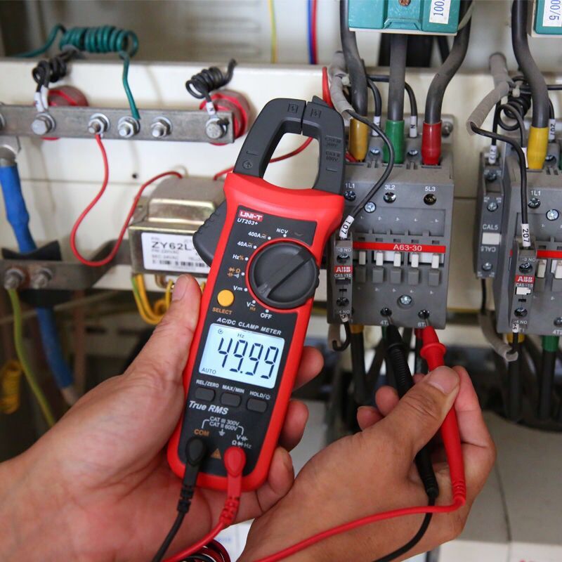 优利德钳形表UT202/201/20/20/210d数字高精度交直流电流卡表