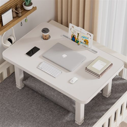 床上小桌子升降折叠电脑桌大学生宿舍笔记本电脑支架桌家用卧室飘