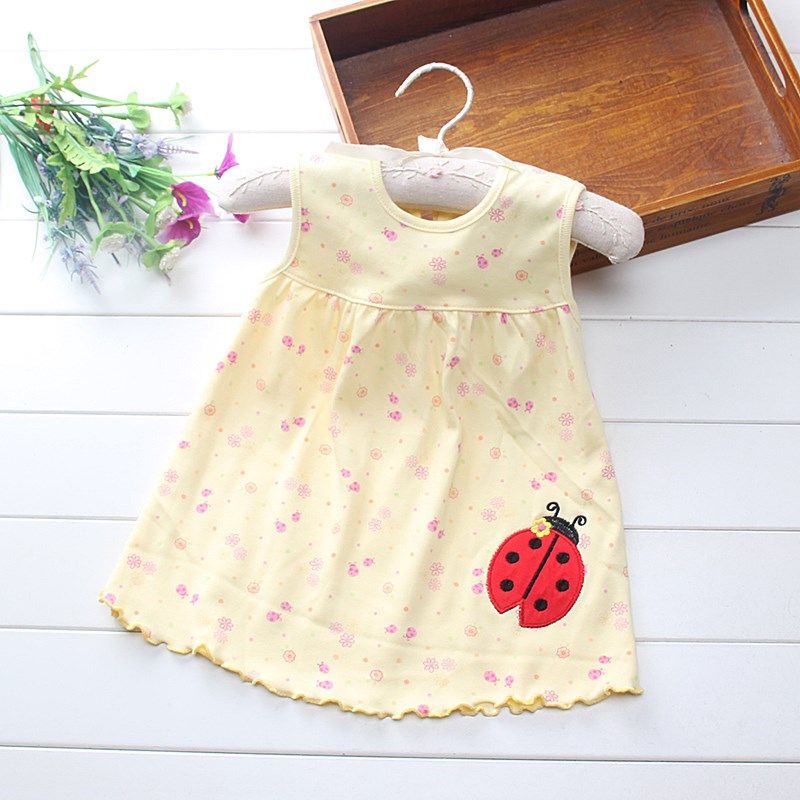 童装夏季儿童连衣裙女宝宝婴幼儿纯棉背心裙子无袖简约0-1-2岁,童装/婴儿装/亲子装,连衣裙,淘宝优惠券,粉丝福利购,淘宝优惠卷