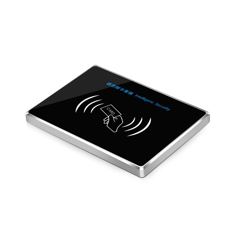 电梯梯控刷卡读头 金属超薄 IC卡韦根感应器  防复制门禁卡读卡器