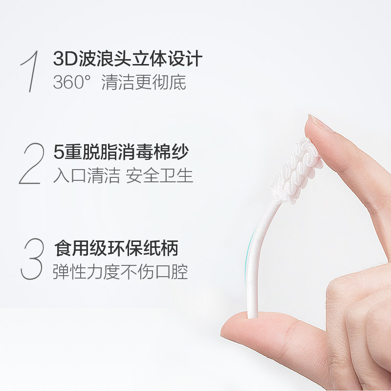 宝宝婴儿新生儿口腔清洁器棉棒纱布神器口腔的刷舌苔奶渍舌头牙刷,婴童洗护,乳牙刷/训练牙刷/护齿牙刷,淘宝优惠券,粉丝福利购,淘宝优惠卷