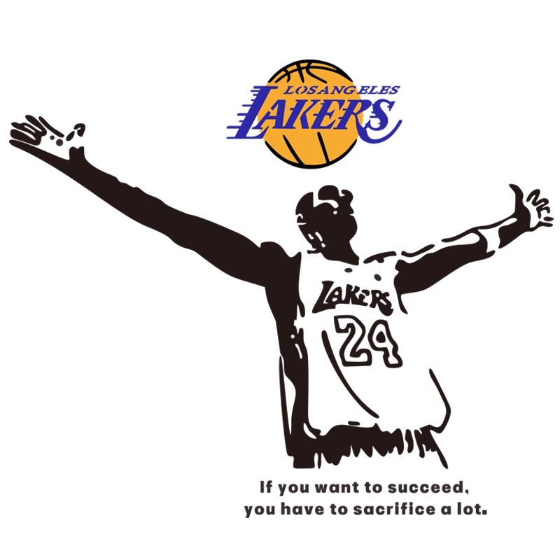 儿童房男孩房间布置3d立体亚克力篮球人物墙贴纸卧室墙面个性装饰