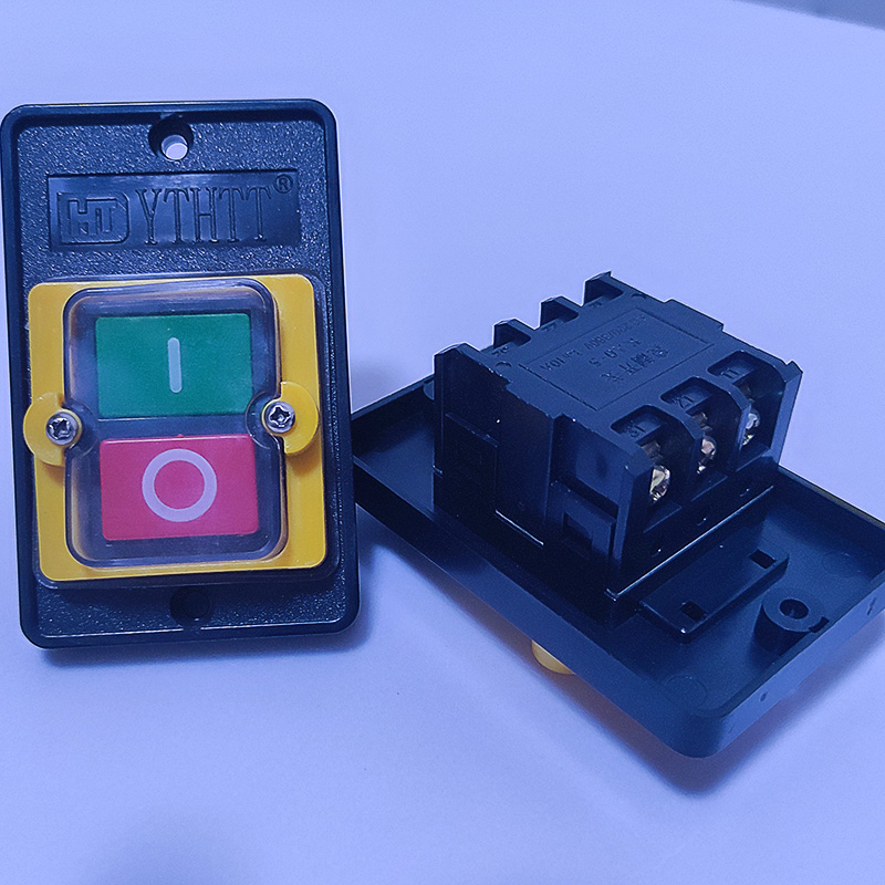 无烟烧烤车专用电源开关控制器开关防水型台钻按钮KAO-5M优质开关