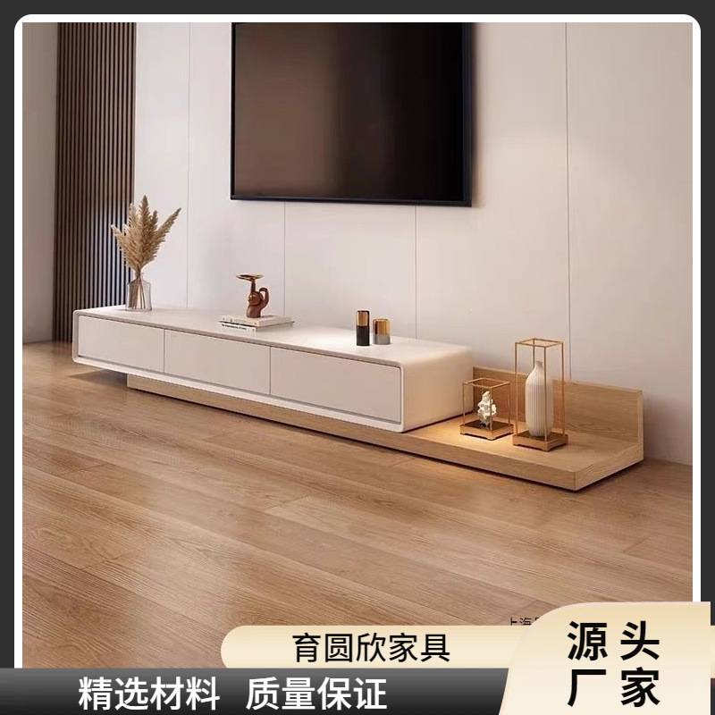 电视柜茶几组合可伸缩现代简约拉伸小户型地柜带抽屉客厅电视机柜