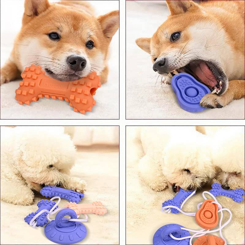 宠物狗狗磨牙玩具吸盘耐咬咬不烂磨牙解闷神器玩具大小型犬磨牙棒图片