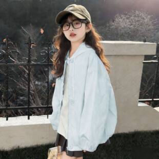 女童超好看韩系外套春装2026新款女大童韩版休闲夹克儿童棒球服潮
