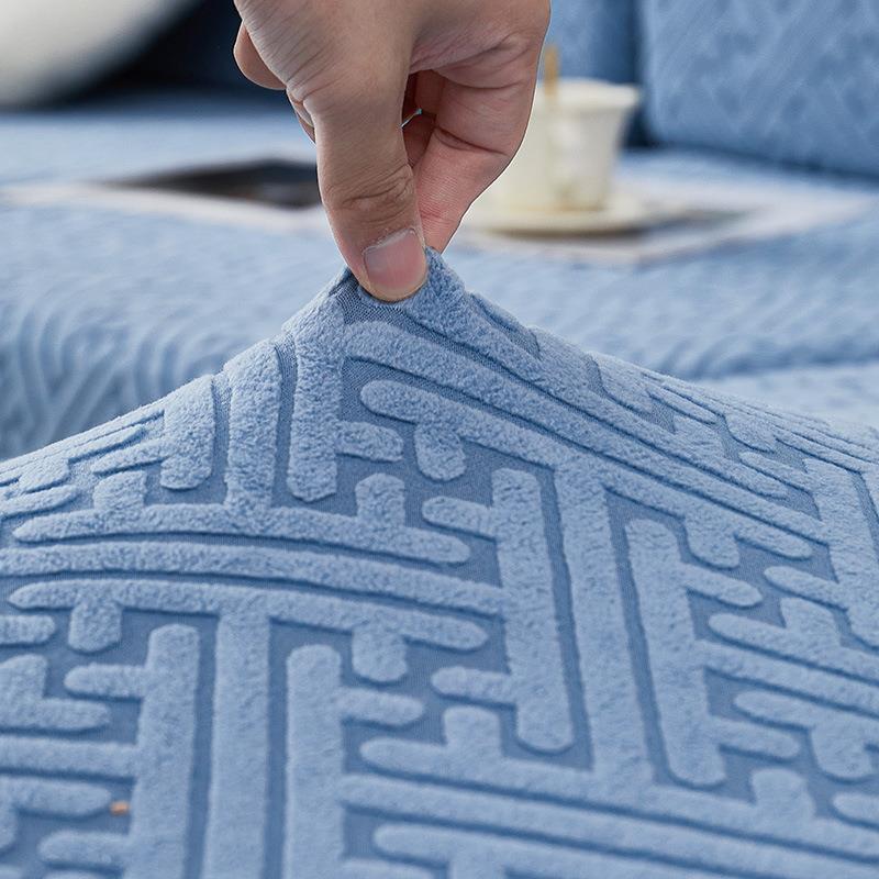 裙边沙发套罩全包万能2025新款简约沙发垫现代全盖布防猫抓笠