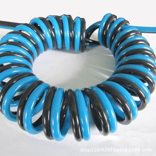 气动PU弹簧气管软管气泵空压机6螺旋汽管收卷器10伸缩高压8mm气枪