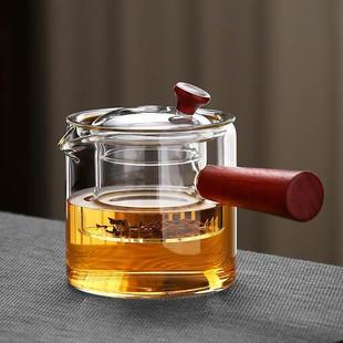 。乐在美玻璃杯耐热高温家用凉白开水杯茶壶套装扎壶大容量凉水壶