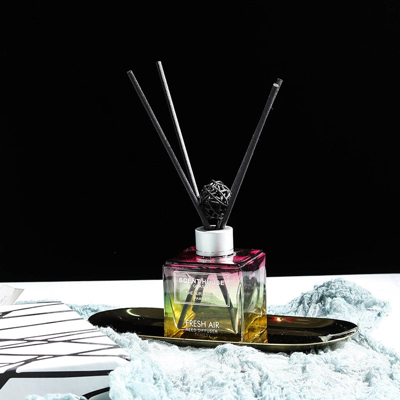 流嫣LIUYAN 样板房卧室浴室卫生间摆件软装无火香薰黑色托盘套装,家居饰品,装饰摆件,淘宝优惠券,粉丝福利购,淘宝优惠卷