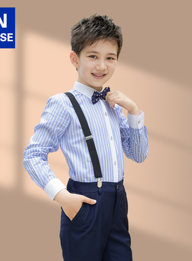 儿童礼服小男孩宝宝宴周岁演出套装主持人花童西装主持人婚礼服装