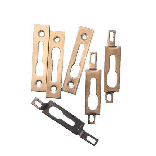 推拉门锁移门钩锁304 不锈钢锁片铝合金凸型扣玻璃门卡扣座不断裂