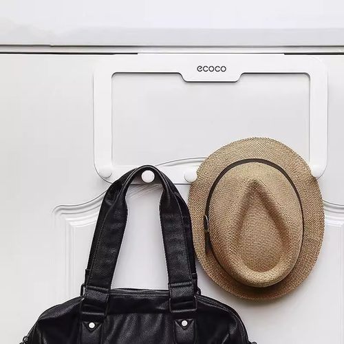 衣柜挂钩侧面门后挂架柜边侧挂冰箱壁衣钩挂免打孔衣橱柜子挂衣架