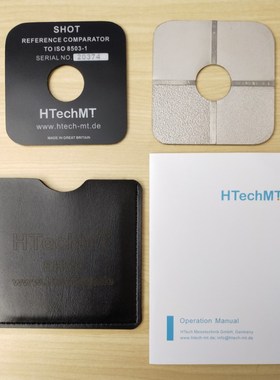 SP125喷砂粗糙度对比样块SA2.5级SA3抛丸表面比较板ISO8503标准