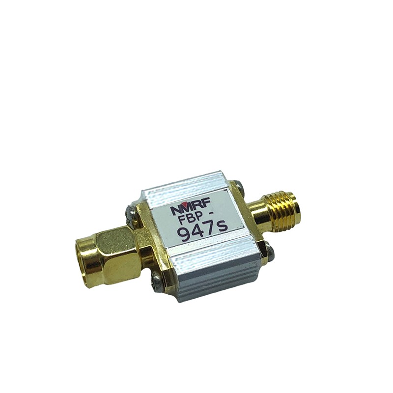 专用SAW带通滤波器 947 S(935-960)MHz GSM900 25MHz频宽,SMA接