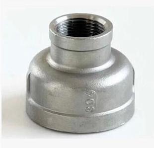 304不锈钢变径异径内丝 大小头/大管箍 DN65 DN80 DN100大管接头