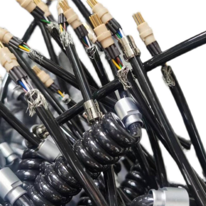 M12系列 FGG 1B 312 CLAD72Z  12芯接头焊接线缆 信号电源屏蔽线