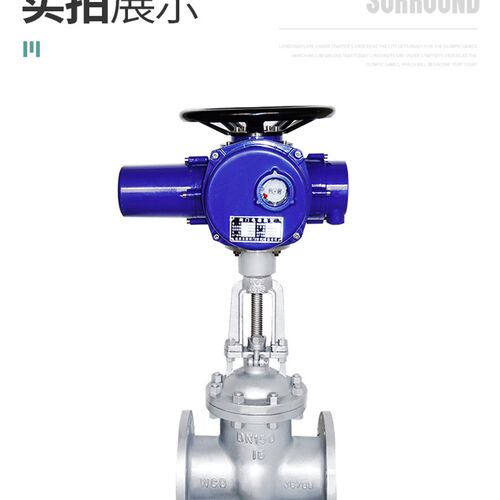 Z941H-16C 电动铸钢闸阀多回转调节流量闸阀水闸阀DN65 80 100