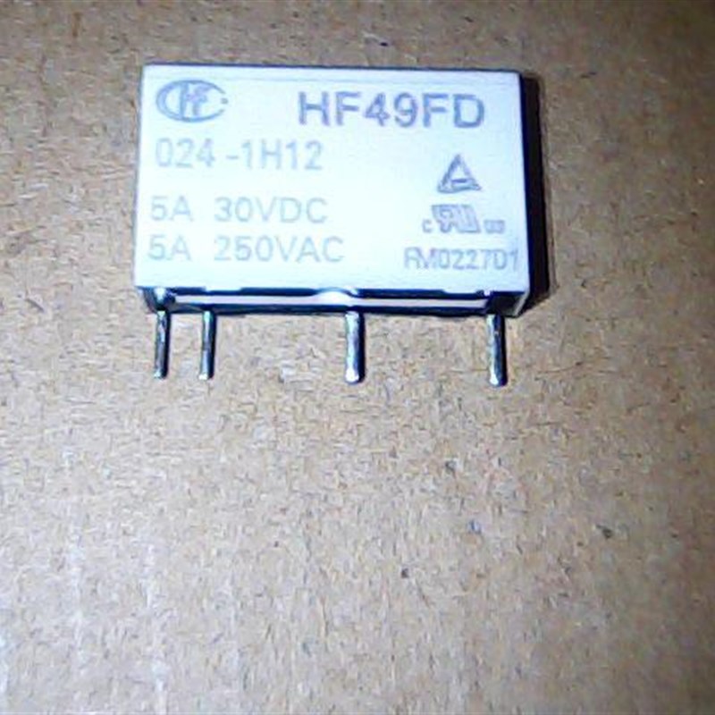 HF49FD   005-1H12   二手拆机正品宏发继电器