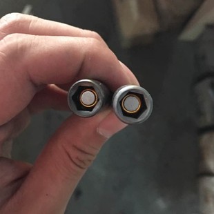 外六角强磁风批套筒批头钻尾丝专用加长批头电钻电动螺丝批头M8