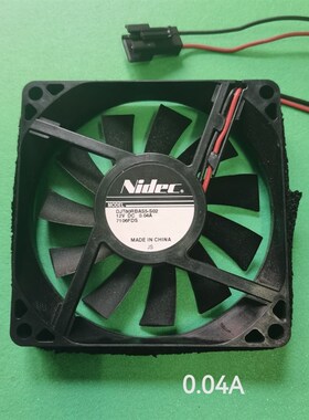 nidec DJT80RBAS5S02/S01 8cm 8015 12V 004A 冰箱内置散热风扇