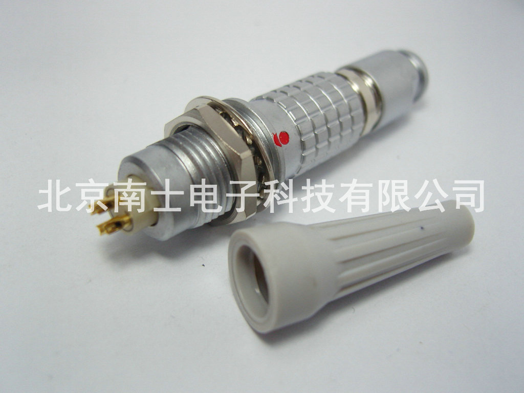 推拉自锁航空插头插座FGG EGG 1B-4芯精密医疗设备接头圆形连接器