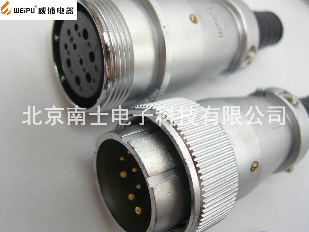 WEIPU 威浦 WS32 10芯 航空插头 对接插座 32mm WS32K10ZQ J10TQ