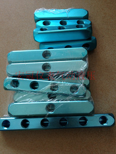 气动多管路气排快速接头底座直排插排铝条AL