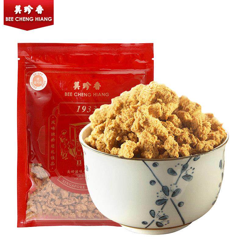 正宗美珍香脆猪肉松120g新加坡特产寿司烘焙香脆可口健康美味休闲