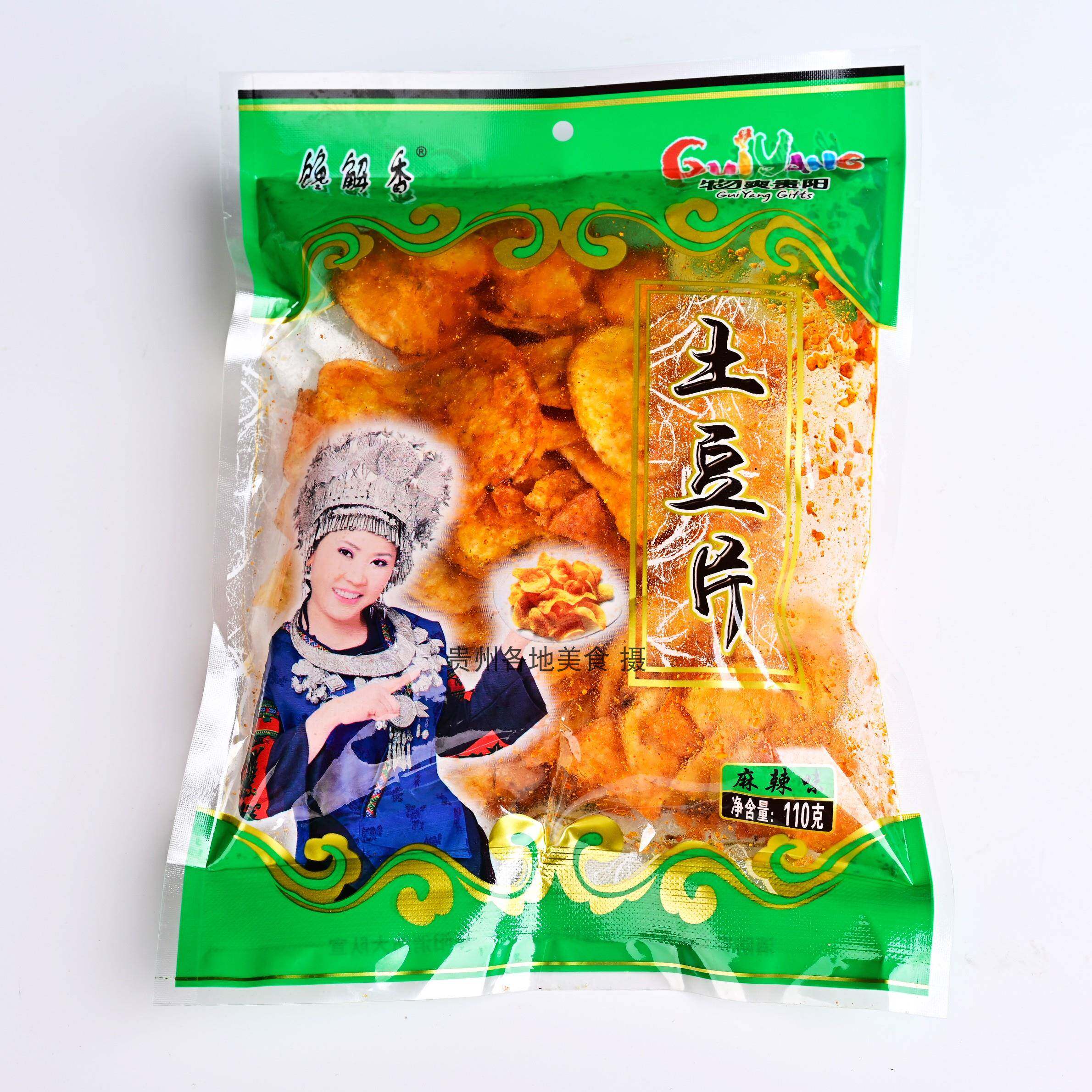 正宗贵州特产美食小吃开阳馋解香麻辣土豆丝土豆片110克洋芋丝