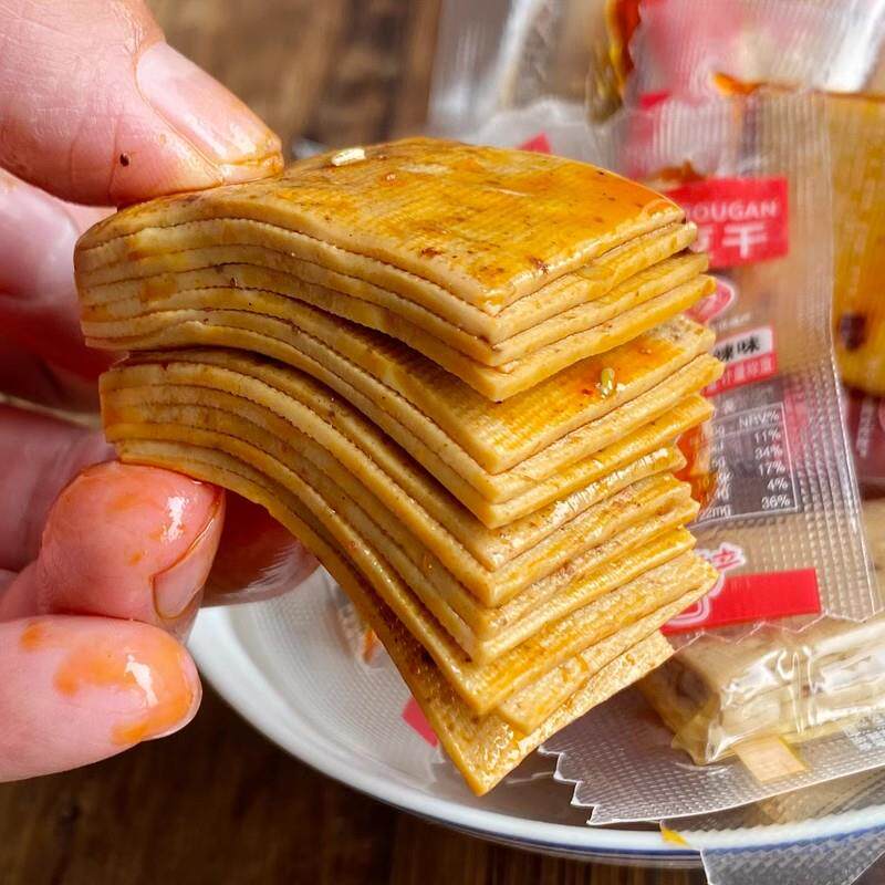 新日期四川遂宁特产徐老三豆干软豆腐干麻辣五香味豆腐皮休闲小吃