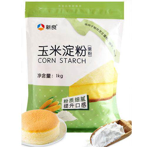 正宗玉米淀粉新良玉米淀粉1kg1包食用栗粉面包用蛋糕月饼点心勾芡