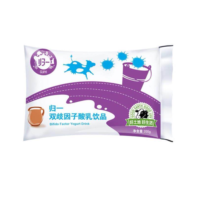 新货当天日期归一牛奶3包