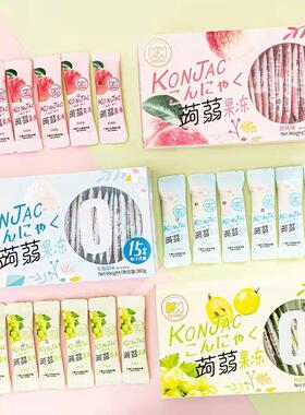 新货超友味KK蒟蒻果冻360g乳酸菌青提白桃儿童吸吸冻魔芋果冻