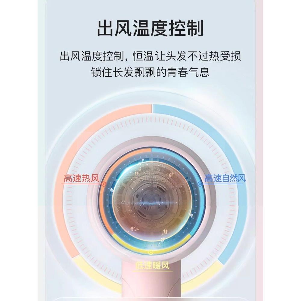 康夫电吹机8型用00w宿舍用学生便携可折叠家护发风专用小kF-3135