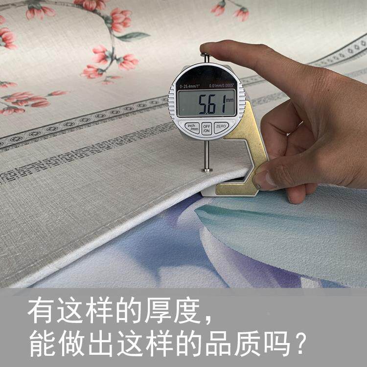 精头层牛皮凉席席加厚KMY皮2米彩绘牛床垫双人真皮子品三件套