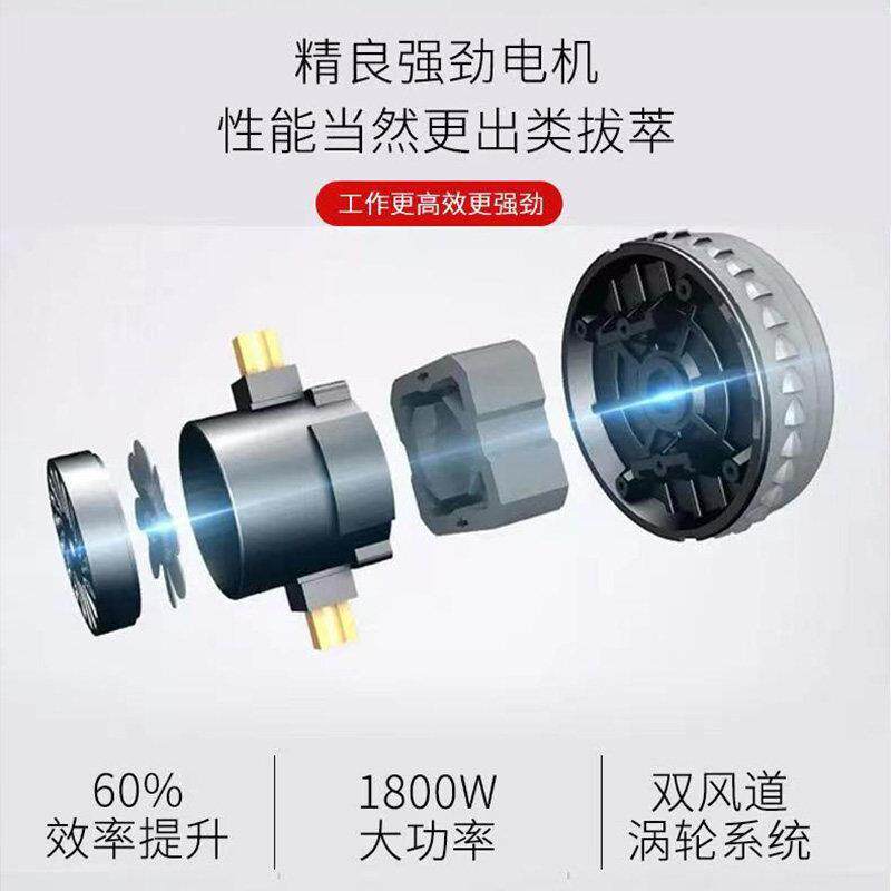 东亿业吸尘器ZD176P大吸力家用强力大功率工车用装修缝吸尘机美18