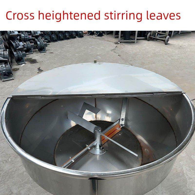 加厚两无品牌/不锈钢饲料拌机搅料机干拌湿用小型家用养殖场塑料,五金/工具,拌料机,淘宝优惠券,粉丝福利购,淘宝优惠卷