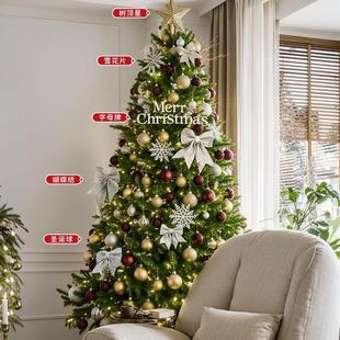 大型加密圣诞树i套餐2025SD-24SDS新风款场景布置装高级感ns商场