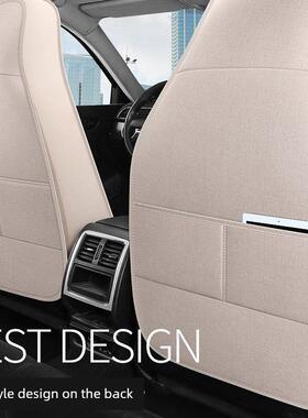 202季4哪咤包eZf45WLLX座套全套围哪咤X座夏亚麻专用汽车坐垫，适