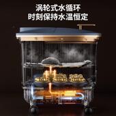 正泡桶加热家YM 628脚用恒温自动保温洗脚盆按金摩蒸电熏动智能足
