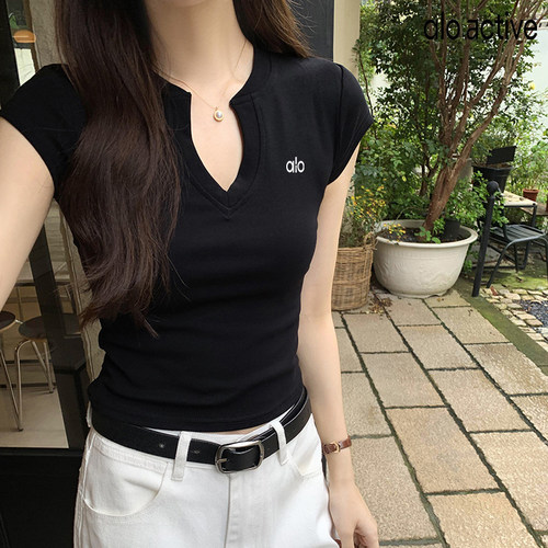 ALOACTIVE速干瑜伽短袖T恤女
