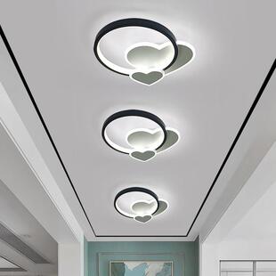 现代简约过道灯走廊灯 入户玄关阳台灯 网红爆款吸顶灯2025年新款