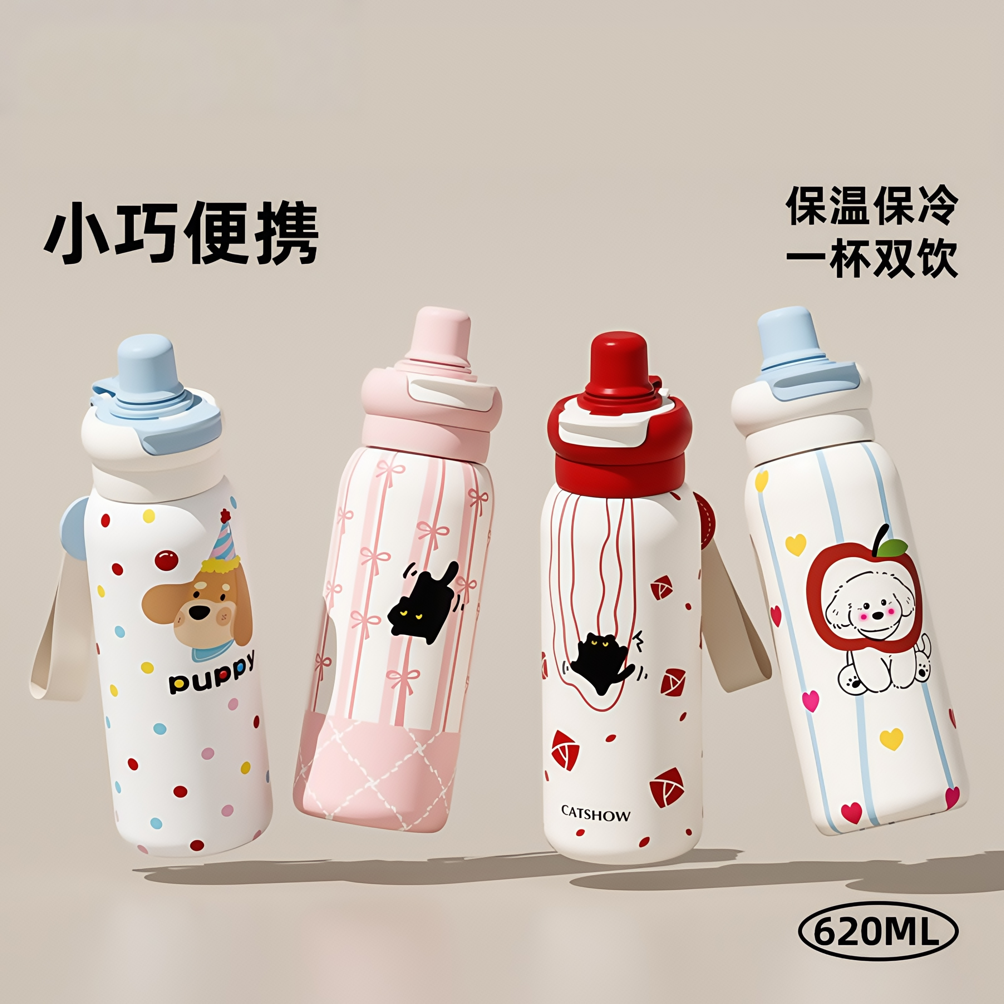 德国进口保温杯女高颜值可爱儿童