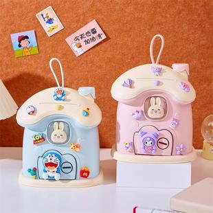 儿童存钱罐2023年网红卡通可爱小房子零钱储蓄罐女孩储钱生日礼物