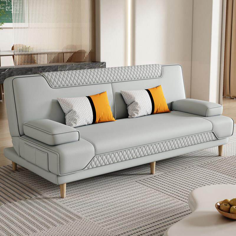 多功能折叠沙发床两用小户型简约猫抓皮家用客厅公寓懒人可躺可睡