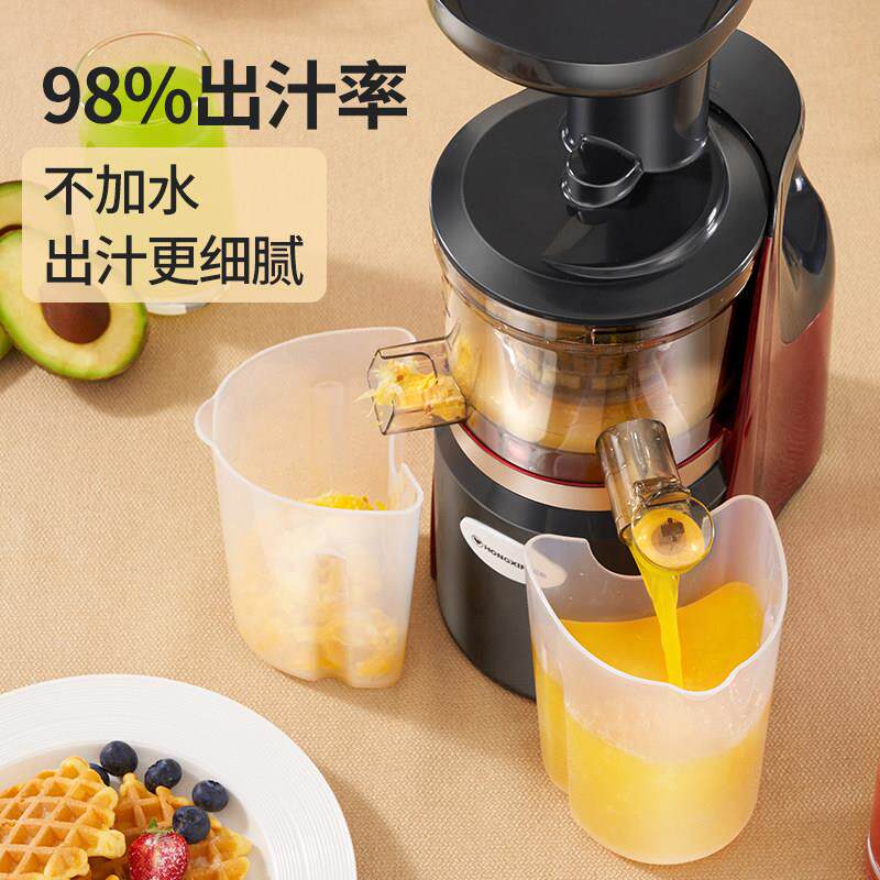 榨汁机家用渣汁分离全自动水果小型果蔬多功能原汁机商用炸果汁机