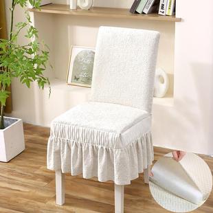 海棉厚防布纳鑫滑椅子套罩加高级底防猫抓保护坐垫靠背实木感餐桌
