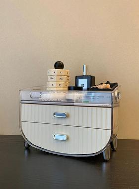 奢玄关收盒高级感入户钥匙收纳托盘摆置物架1带件抽屉轻高档简纳