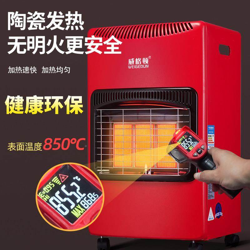 燃气取暖器家用天然气室内煤气暖液化烤火炉移动气式节88205能气